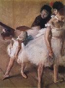 Edgar Degas Dance examination oil painting artist